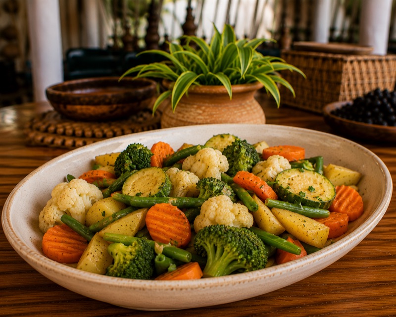 Porção de legumes