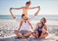 Sessão de fotos em família